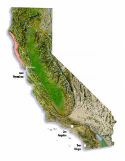 Historical range of Campanula californica. 